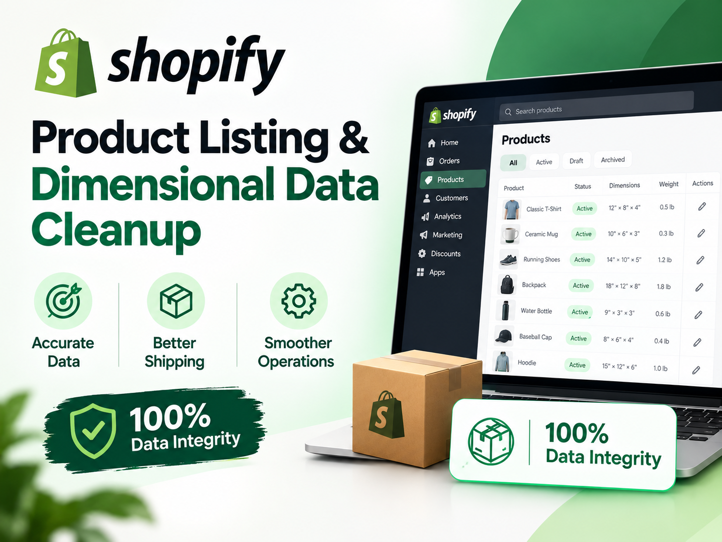 Shopify Product Listings & Catalog Data Cleanup project thumbnail